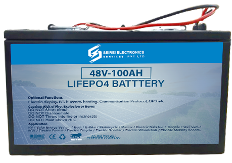 48V-100Ah Lifepo4 Battery - Sealed Type: Sealed