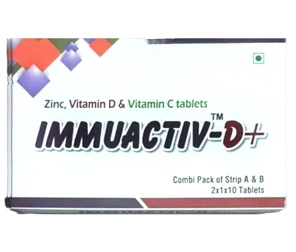 Vitamin C + Vitamin D +Zinc