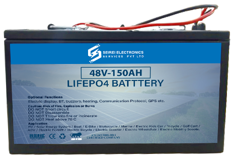 48V-150Ah Lifepo4 Battery - Sealed Type: Sealed