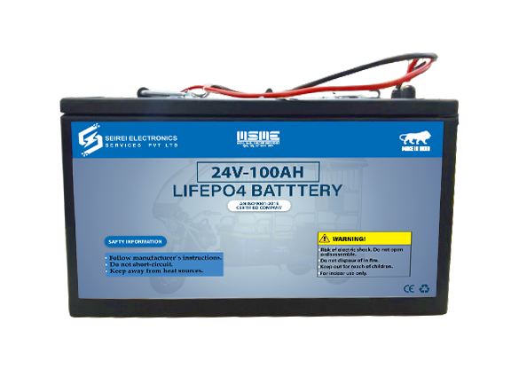 24V-100Ah Lifepo4 Battery