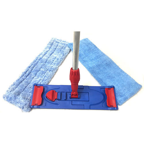 Microfiber Wet & Dry Mop Set - Color: Blue