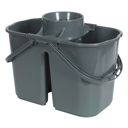 15 Ltr. Wround Bucket - Color: Grey