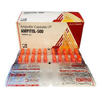 Ampicillin Capsules Ip - 500 Mg, Oral Administration, Ideal For Bacterial Infections, Convenient Dry Storage