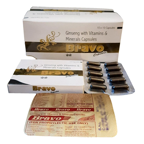 Ginseng With Vitamins And Minerals Capsules