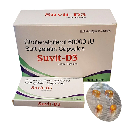 Colecalciferol 60000 IU Soft Gelatine Capsules