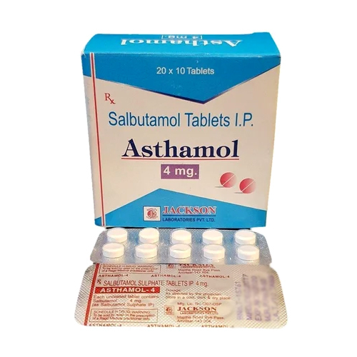 4 MG Salbutamol Tablets IP