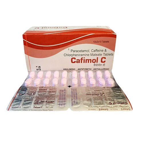 Paracetamol Caffeine And Chlorpheniramine Maleate Tablets - Drug Type: General Medicines