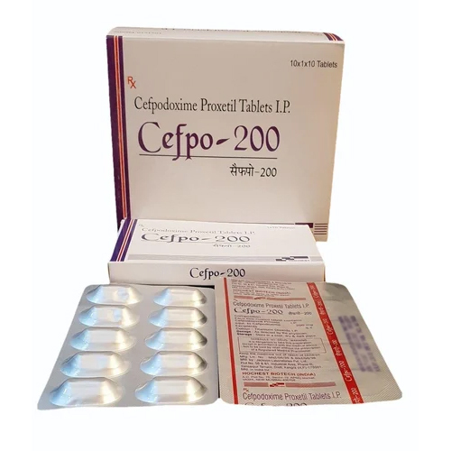 200 MG Cefpodoxime Proxetil Tablets IP