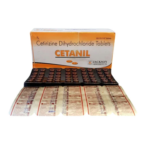 Cetirizine Dihydrochloride Tablets - Drug Type: General Medicines