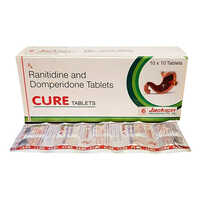 Ranitidine And Domperidone Tablets - 300mg, Easy To Swallow, Dry Storage Recommended, Treats Gerd And Digestive Disorders