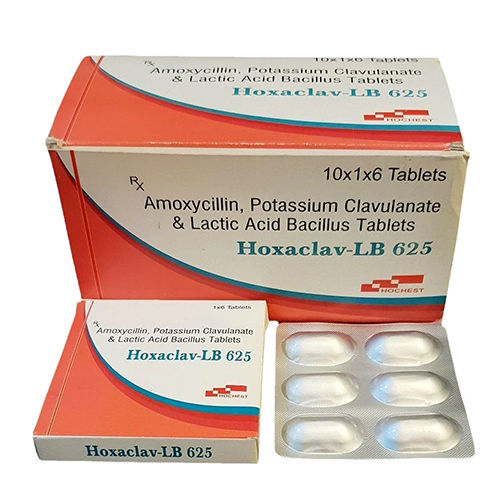 Amoxycillin Potassium Clavulanate And Lactic Acid Bacillus Tablets - Drug Type: General Medicines