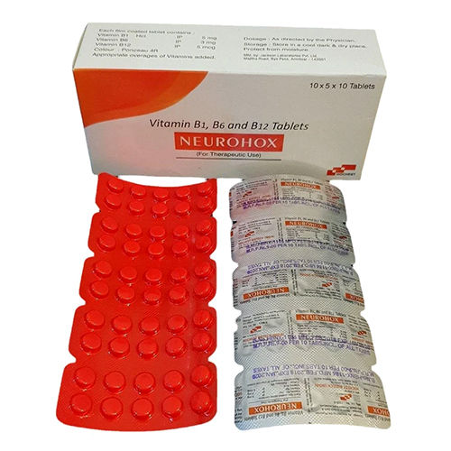 Vitamin B1 B6 And B12 Tablets - Drug Type: General Medicines