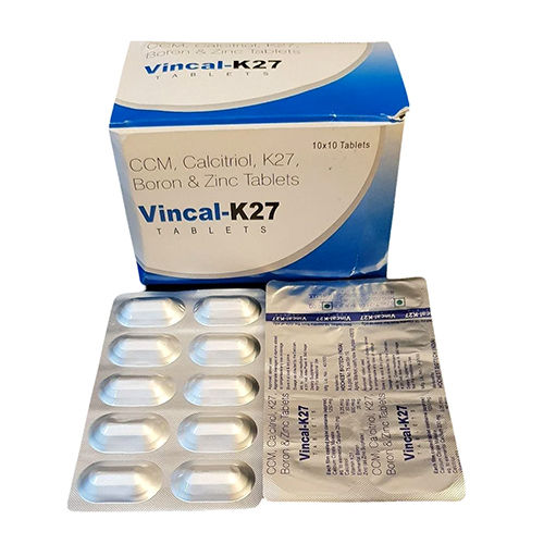 Ccm Calcitriol K27 Boron And Zinc Tablets - Drug Type: General Medicines