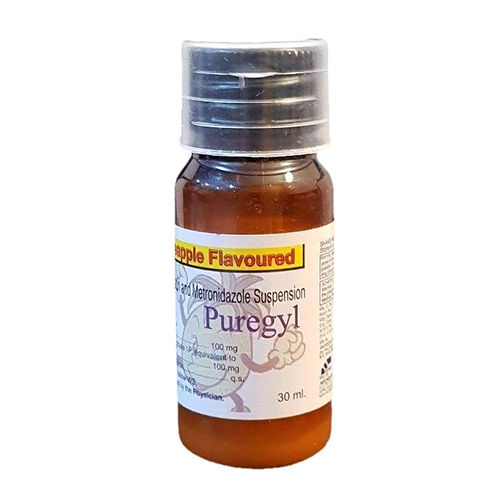 Pineapple Flavour Puregyl Meteonidazole Suspension