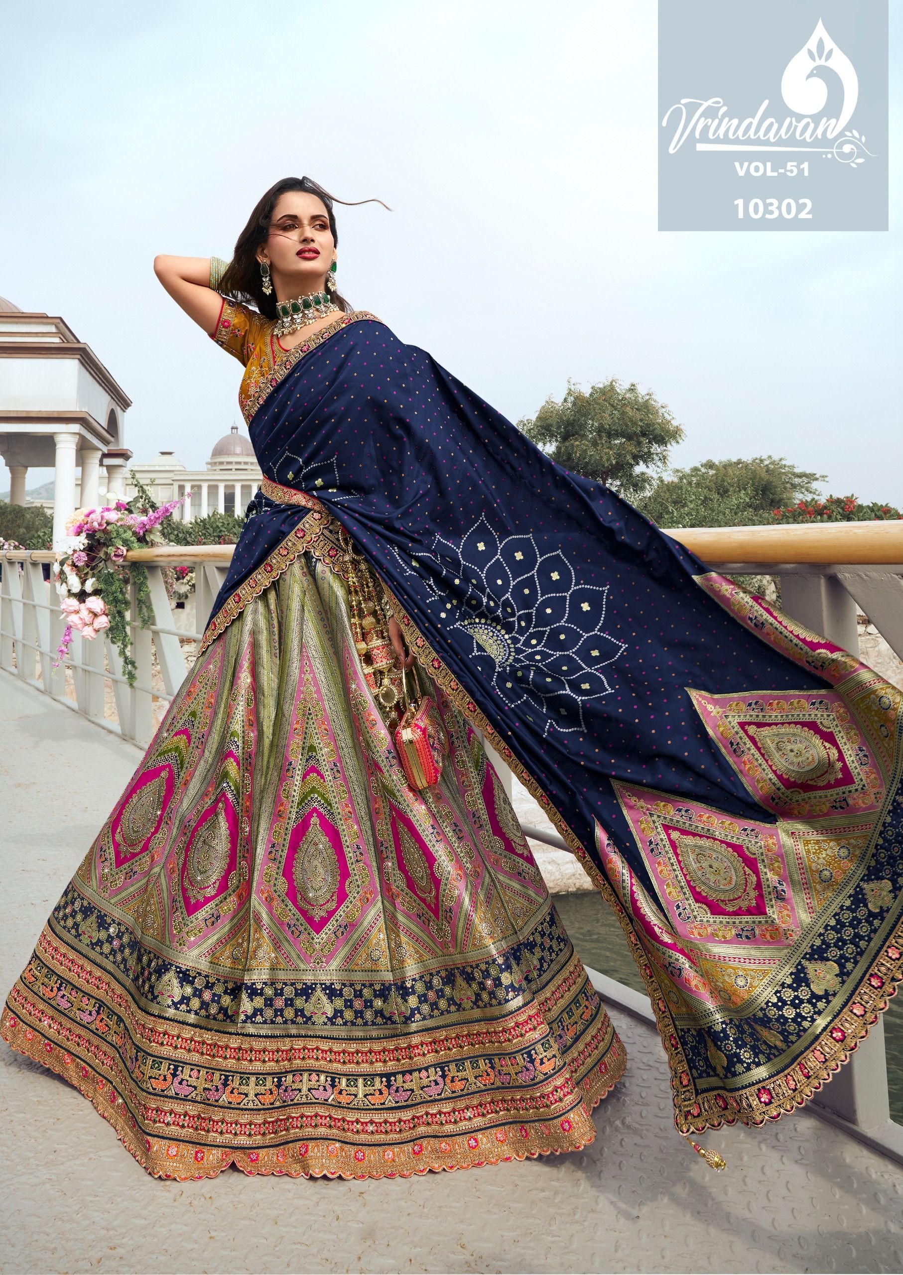 DESIGNER WEDDING  LEHENGA