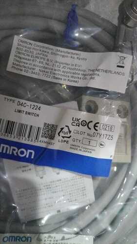 OMRON LIMIT SWITCH, D4C-1224