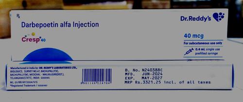 Darbepoetin Alfa Injection 40mcg