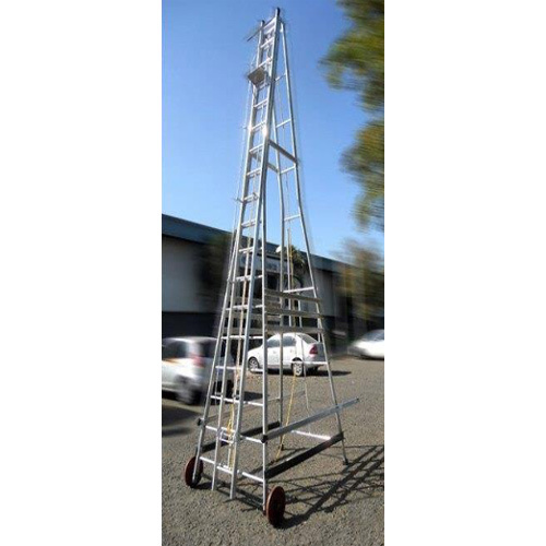 Aluminium Telescopic Tower Ladder - Usage: Industrial