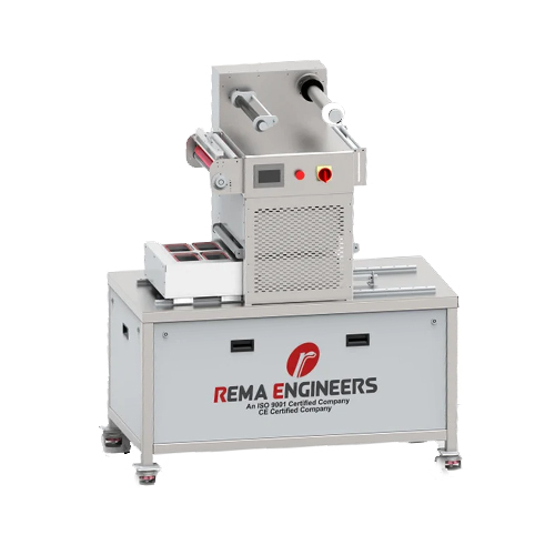 Industrial Semi Automatic Map Tray Sealing Machine