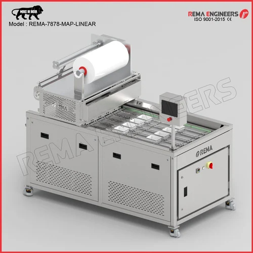 Automatic Soan Papdi Tray Sealing Machine