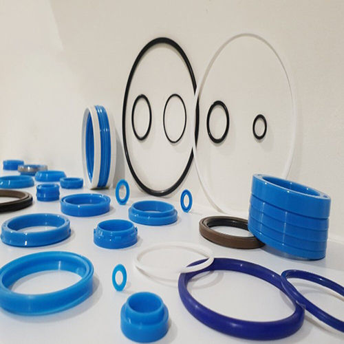 Nov Pu Hydraulic Seals - Color: Blue