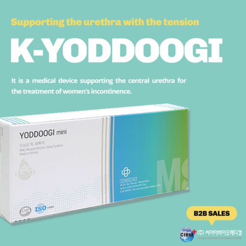 K-Yoddoogi (Mesh supporting the central urethra for the incontinence treatment)