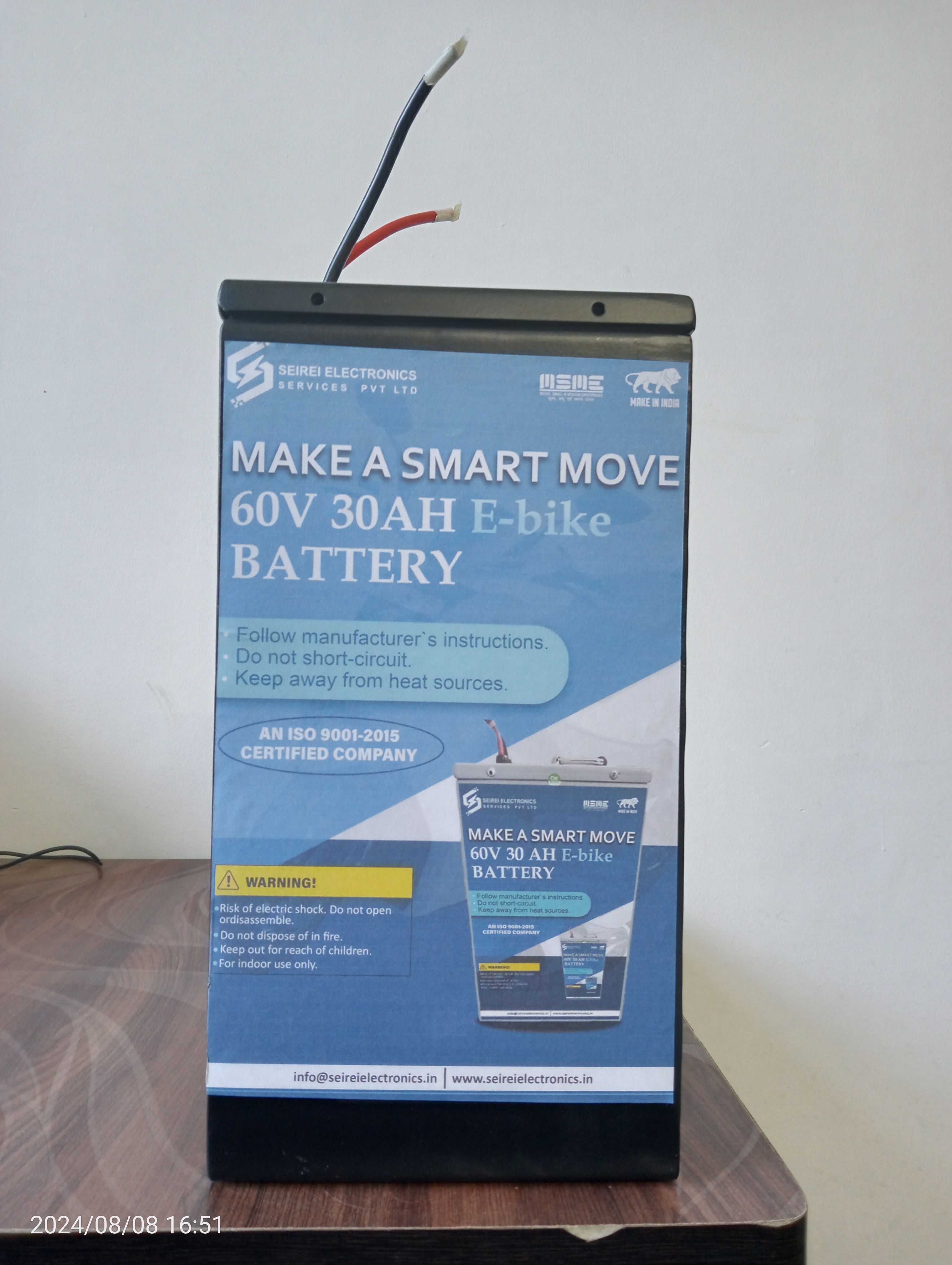 60V-30Ah Lifepo4 Battery
