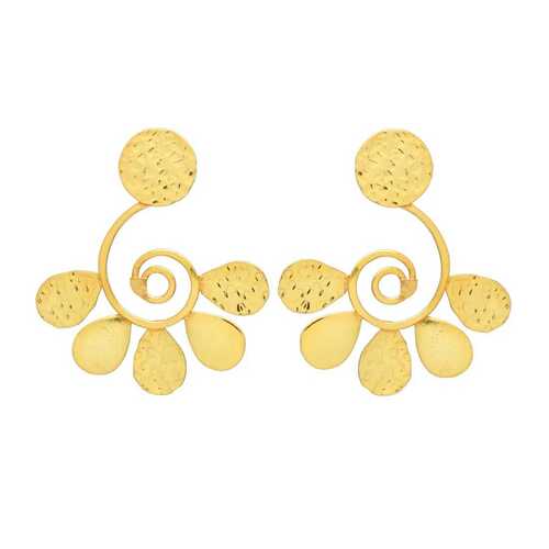 New arrival golden drop earring set