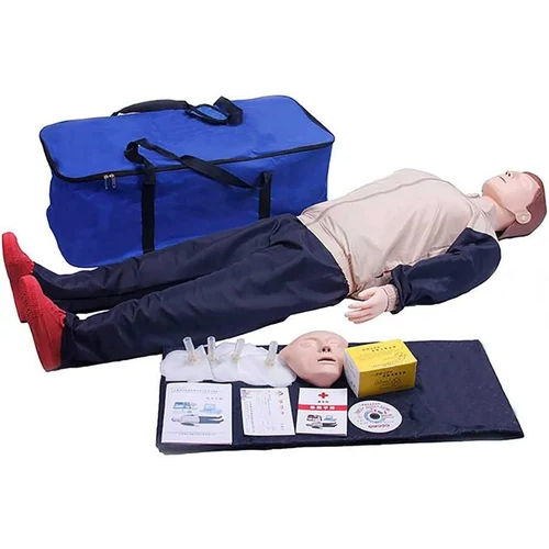 Full Body Cpr Training Mannequin - Color: Skin Colour