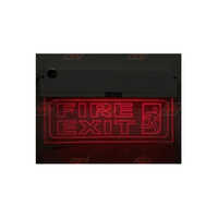 Les-Iii Fire Exit Signage - Color: Green