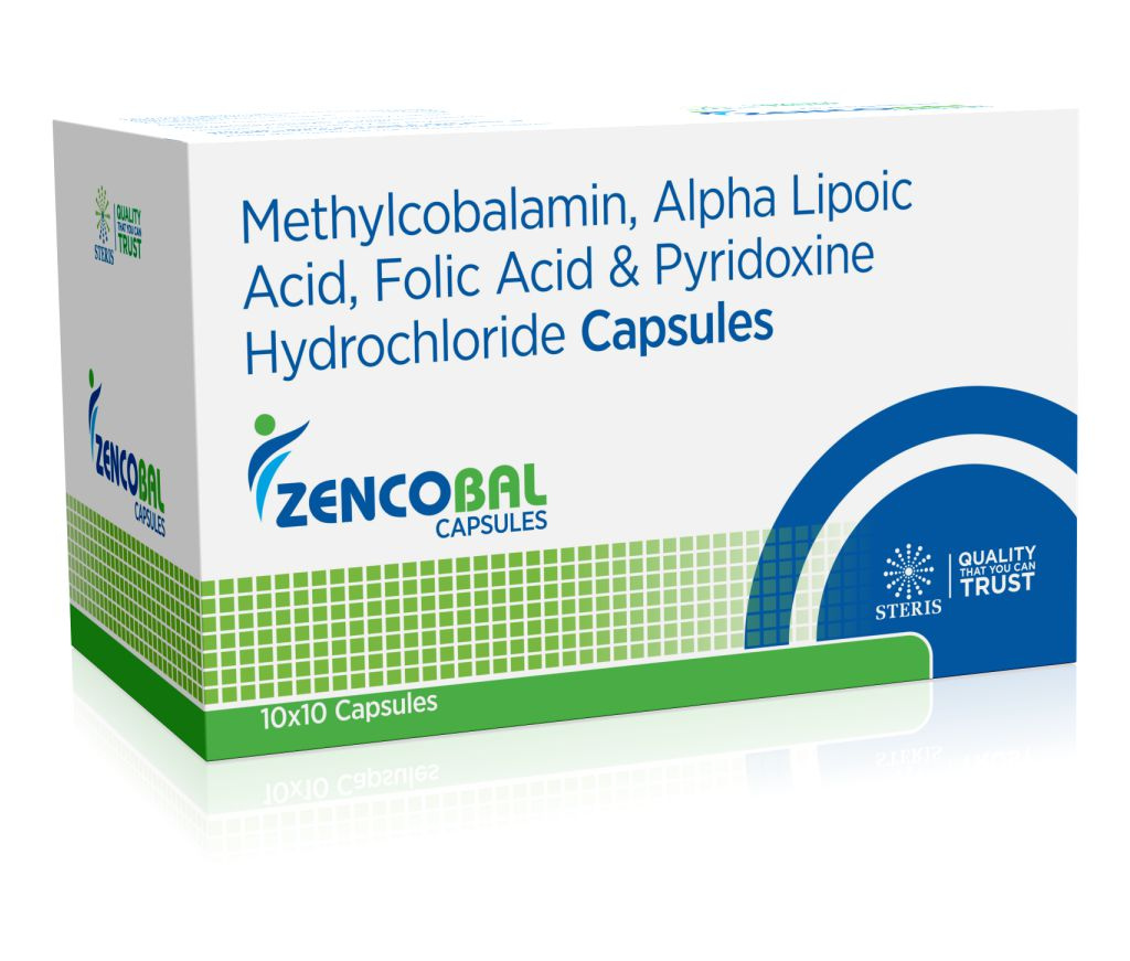 Methylcobalamin 1500 Mg Alpha Lipoic Acid 100 Mg Folic Acid 1.5Mg & Pyridoxine Hydrochloride 3 Mg1500 - Drug Type: General Medicines