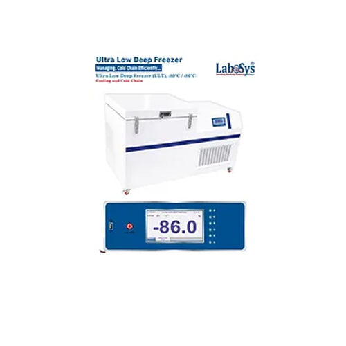 Laboratory Horizontal Ultralow Deep Freezer - Equipment Materials: Metal