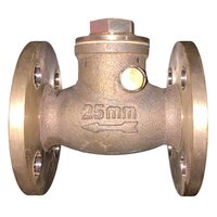 Flanged Ends Bronze Swing Check Valve - Application: Industrial