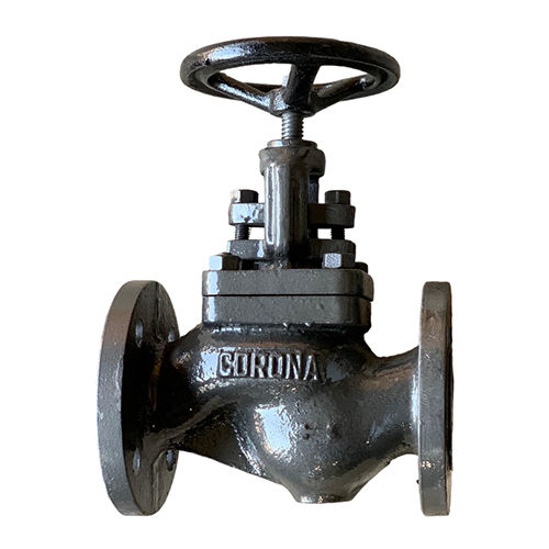 Cast Iron Globe Steam Stop Valve - Color: Different Available