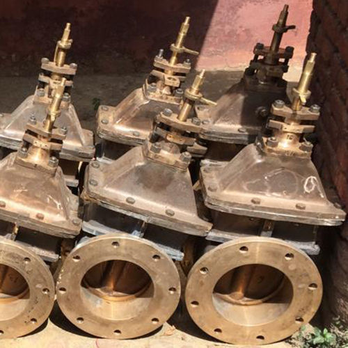 Flanged Ends Bronze Sluice Valve - Material: Cast Iron