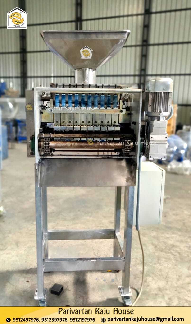 10 Head Cashew Cutting Machine