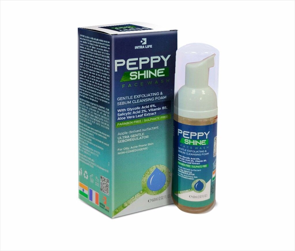 PEPPY SHINE FACE WASH