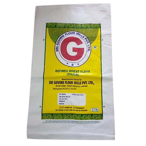 Refined Wheat Flour Plastic Bag - Color: Different Available