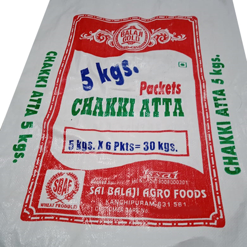 Chakki Atta Plastic Bag - Color: Different Available