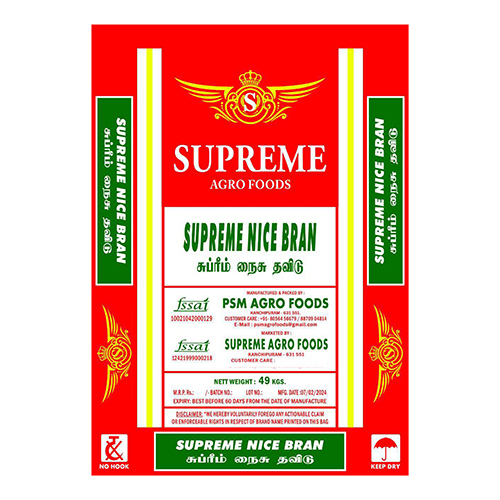 Supreme Nice Bran Plastic Bag - Color: Different Available