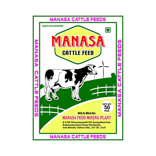 Manasa Cattle Feed Plastic Bag - Color: Different Available