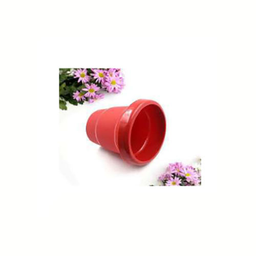 13Cm Gardening Planter Pot - Color: Red