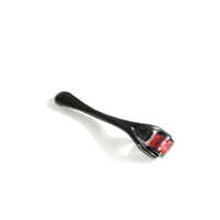 2mm Derma Roller - High-quality 2mm Needles, Portable Design | Sleek Black Color, Improves Skin Texture And Firmness
