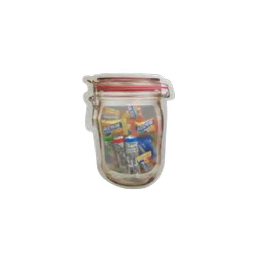 Plastic Medium Jar - Color: Transparent