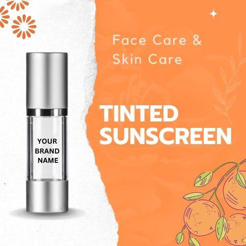 Third party manufacturer of Tinted Sunscreen