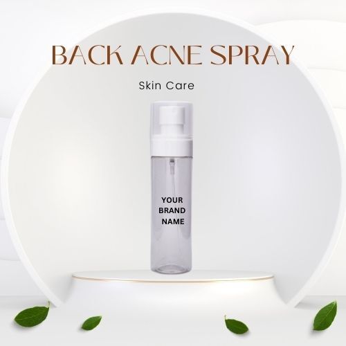 Third party manufacturer of Back Acne Spray