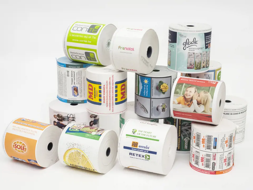 Printed Thermal Paper Rolls