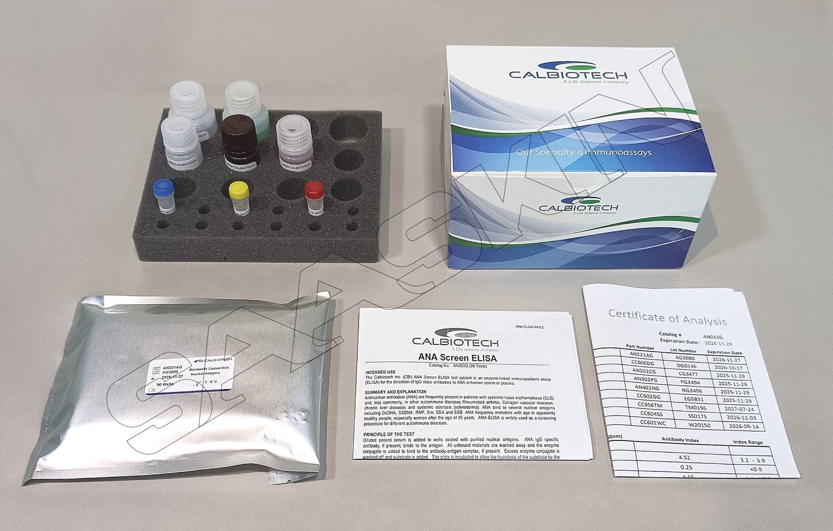 Calbiotech ANA Screen IgG ELISA