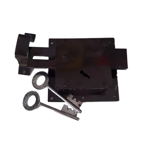 Black Security Shutter Lock
