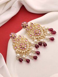 Wedding Earring |Gold plated Earring | Kundan Earrings |Traditional Earring |Kundan Sparkle Earring | Party Wear| Gift for her.